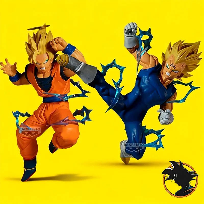 

Bandai оригинальные Banpresto Dragon Ball Z Super Saiyan Son Goku Vs Majin Vegeta фигурки аниме статуи экшн-куклы детские игрушки подарки