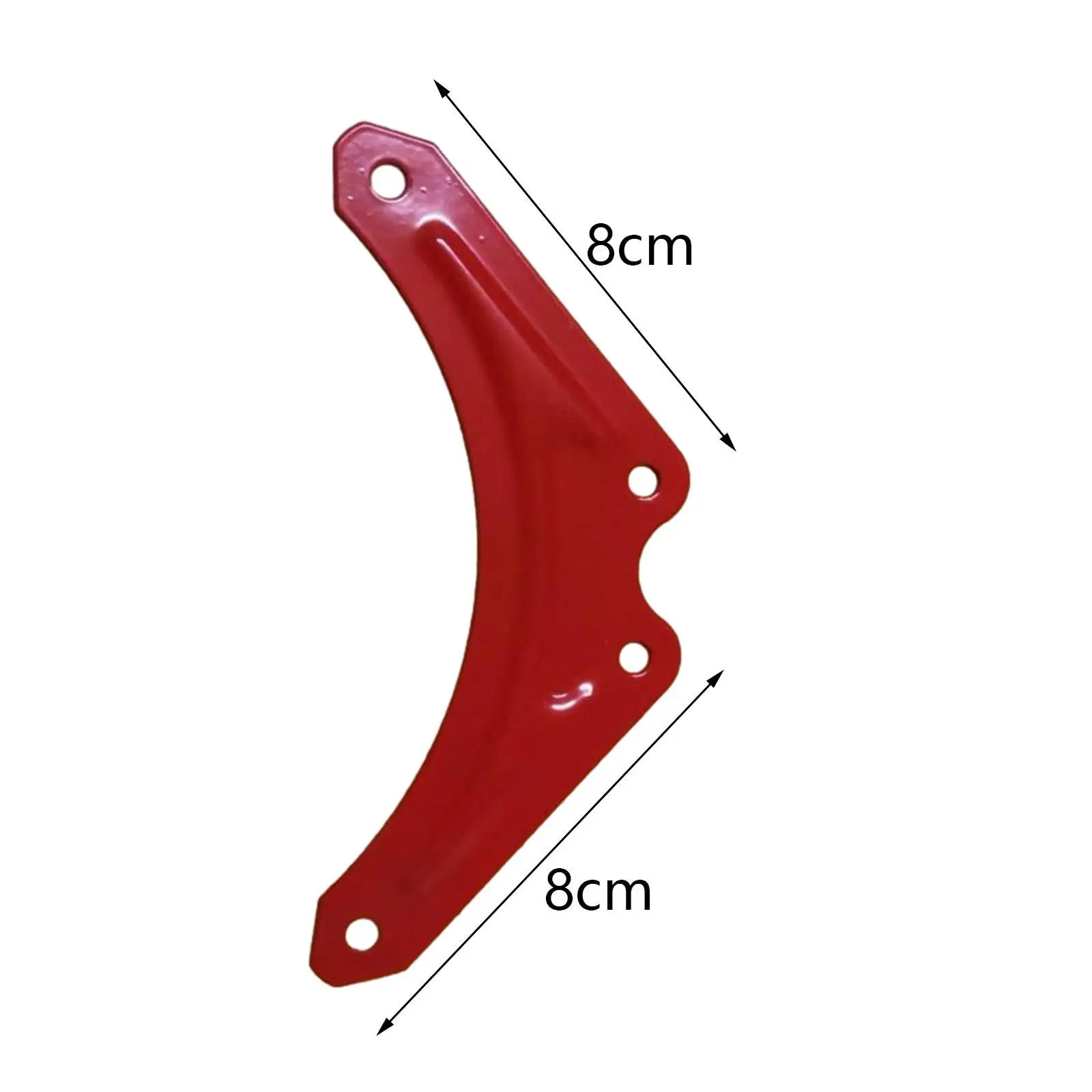 

2x Step Ladder Reinforcement Fixing Sheet L Plate Brace Universal Stepladder Reinforcement Sheet for Engineering Ladders Red