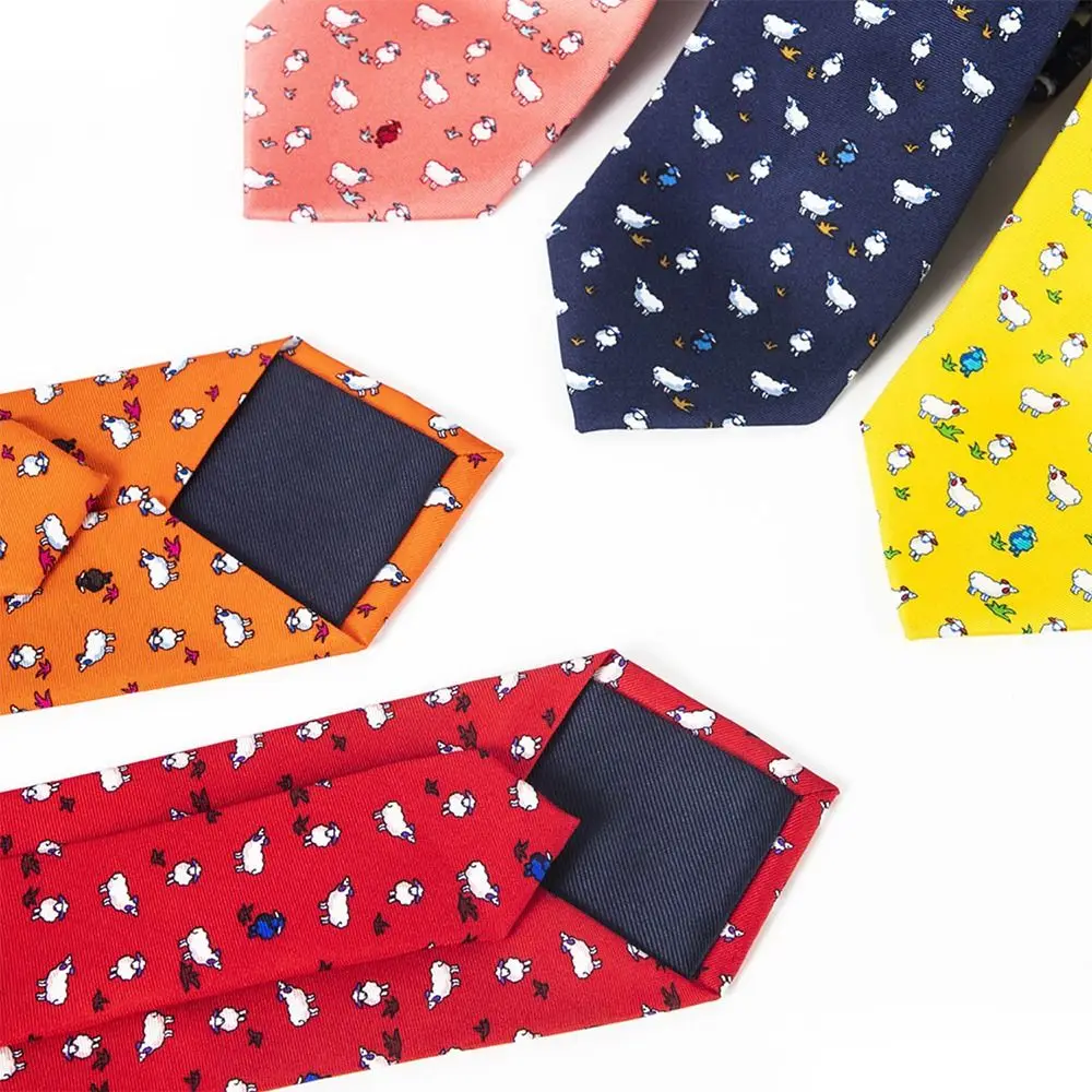 

Elegant New Silk Men's Tie Animal Print Trendy Business Tie Business Formal Casual Wear Formal Tie Accessories for Men