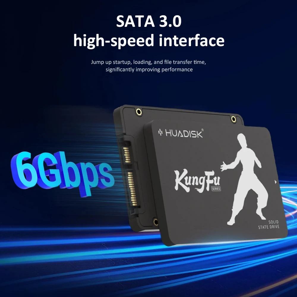 محركات الأقراص الصلبة الداخلية HUADISK SSD 2.5 SATA 128GB 256GB 512GB 1TB 2TB 4TB SATA3 2.5 قرص صلب داخلي لسطح المكتب المحمول