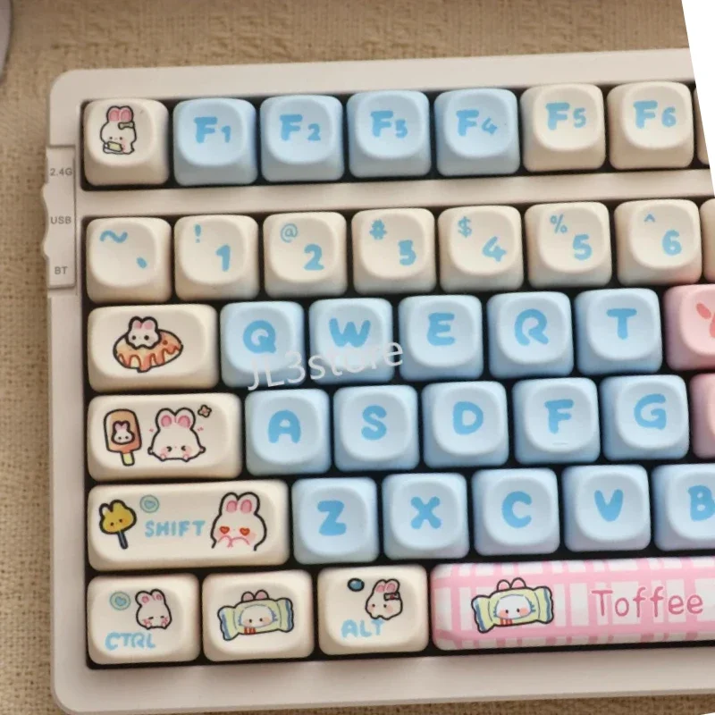 

Keyboard keycap Five-sided sublimation process High value MOA height PBT material Mechanical keyboard cap