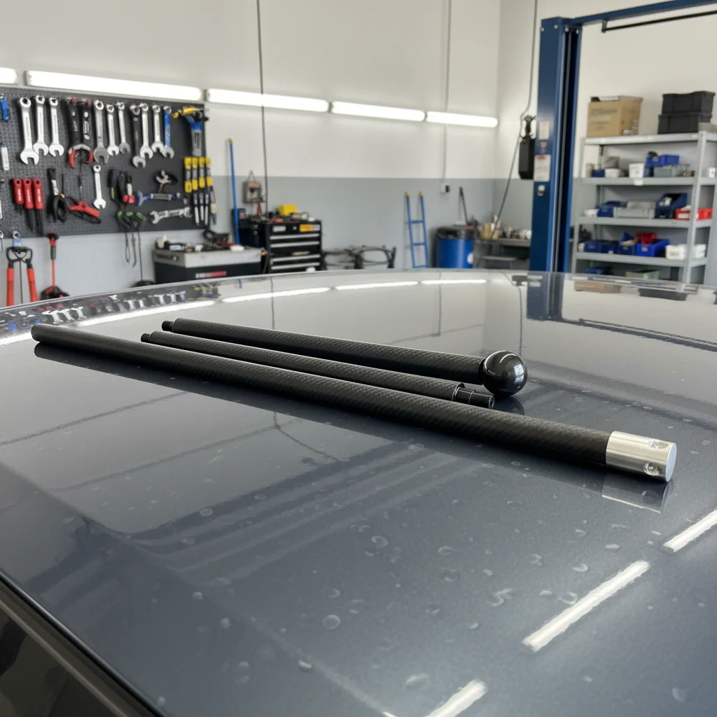 MARCH OEM Factor Wholesale Professional Hail Rod Carbon Fiber Heavy-Duty Car Dent Removal PDR 2m Paintless Dent Repair Tool