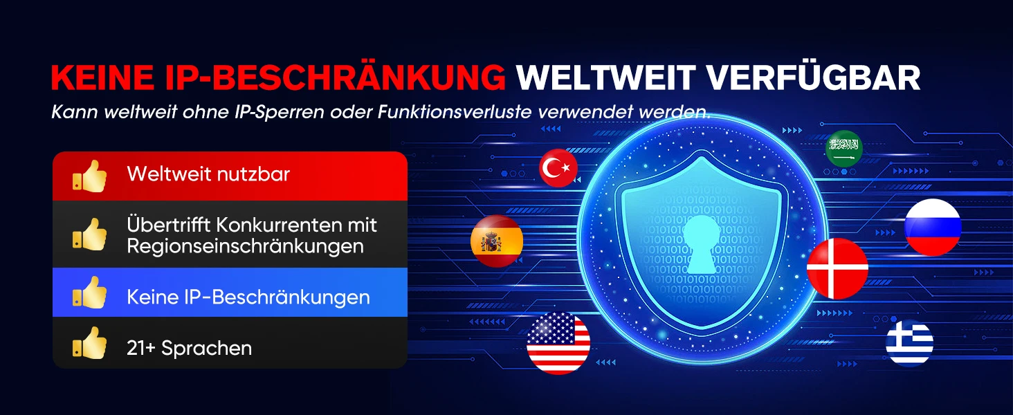 Autel MaxiPRO MP900-BT MP900BT OBD2 Diagnosegerät Automotive Scanner ECU-Codierung Bidirektionales Scan-Tool CAN FD DoIP Verbesserte Version des MP900 – Detail 2