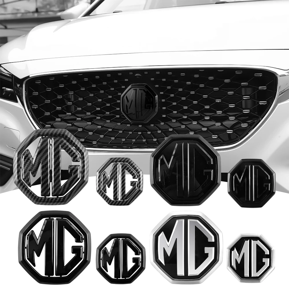 1/2 stücke Für Morris Garages MG MG6 Auto Haube Front Motorhaube Grill Emblem Abdeckung Hinten Stamm Abzeichen Dekoration Aufkleber auto Zubehör