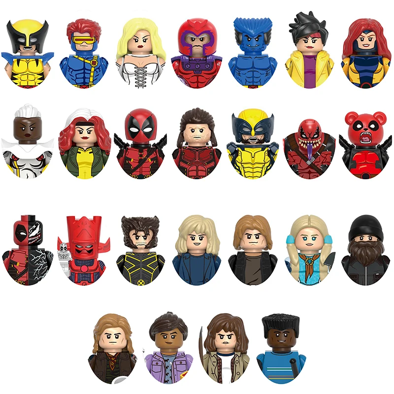 

Classic Comic Hero & Villain Building Blocks Assembly Action Figures Bricks Collectible Model Toys Perfect Gift