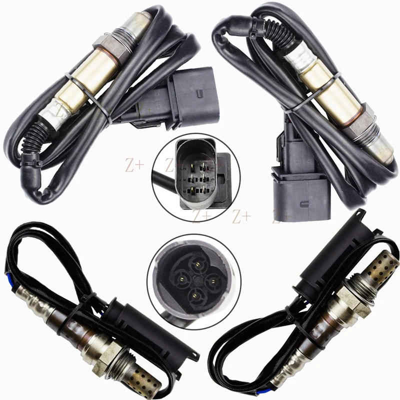 Z+  4pcs Oxygen Sensor Up+Down For BMW 2002-05 745i 745li 2004-06 760i 2003-06 760li