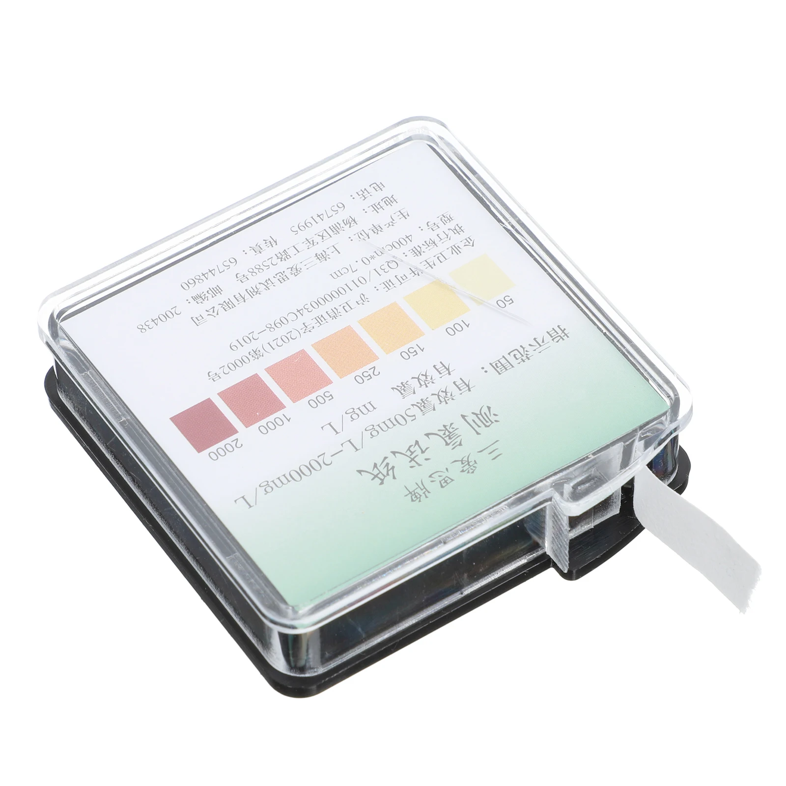 

1Pcs Portable Chlorine Test Paper for Pools Aquariums Easy Carry Out No Auxiliary Consumables Required Safe Comfy Living Space