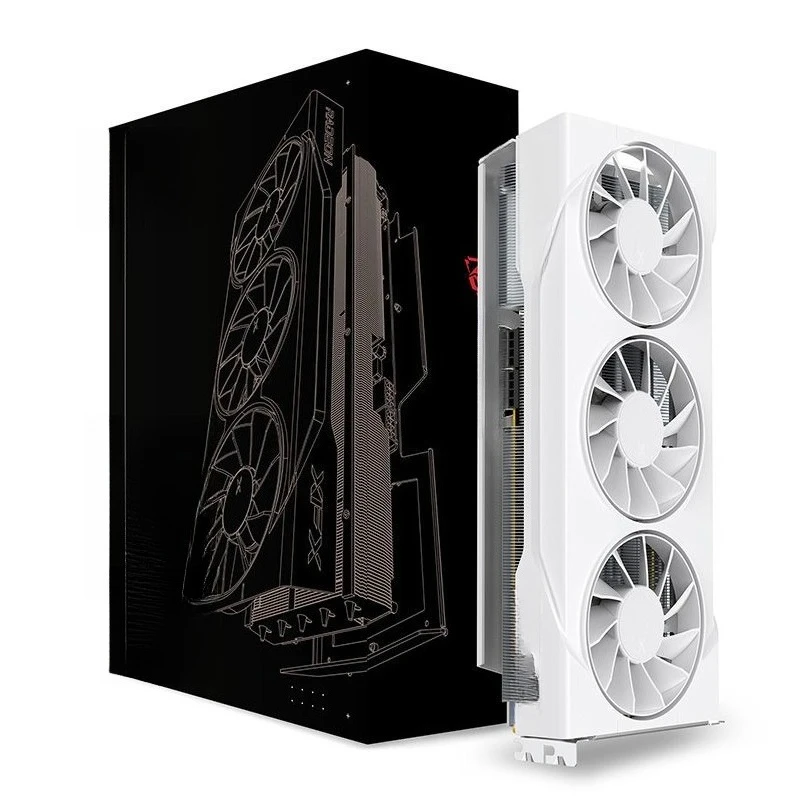 Radeon RX 9070 XT Gaming Graphics AMD Gaming AI Computer Desktop