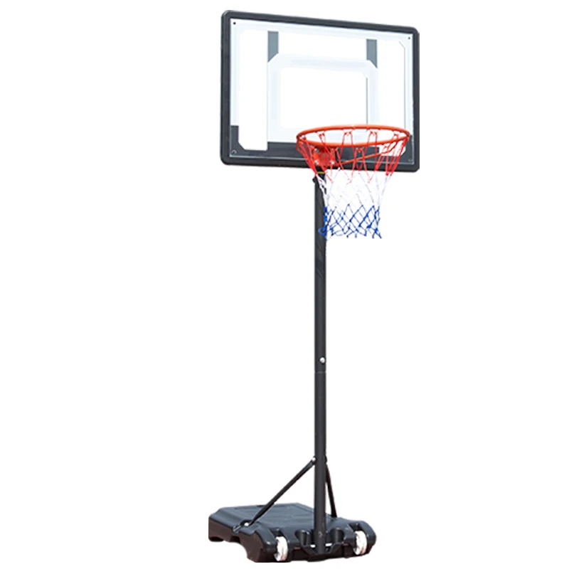 Small Basketball Stand with Wheels for Youth Kids Indoor/Outdoor Training Movable Basketball Court Equipmentpromote sales