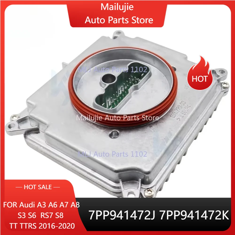 OEM 7PP941472J 7PP941472K Matrix LED Headlight Control Module Ballast Switch For Audi A3 A6 A7 A8 S3 S6 RS7 S8 TT TTRS 2016-2020