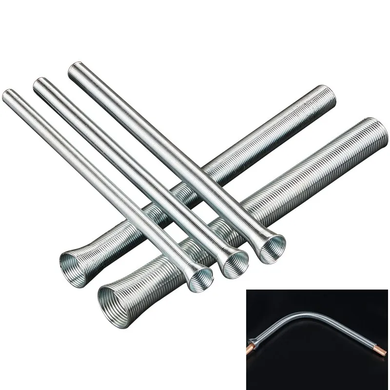 5pcs Manual Spring Pipe Bender Copper Tube Forming Machine PVC Electrical Wire Bending Hand Tool 5/8 \