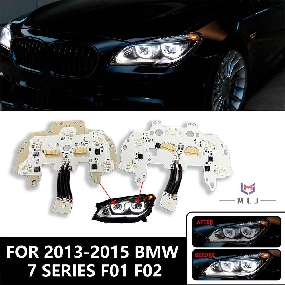 

Full LED Headlight Light Source Chip For BMW 7 Series F01 F02 2013-2015 Angel Eye Daytime Running Light Chip Module Accessories