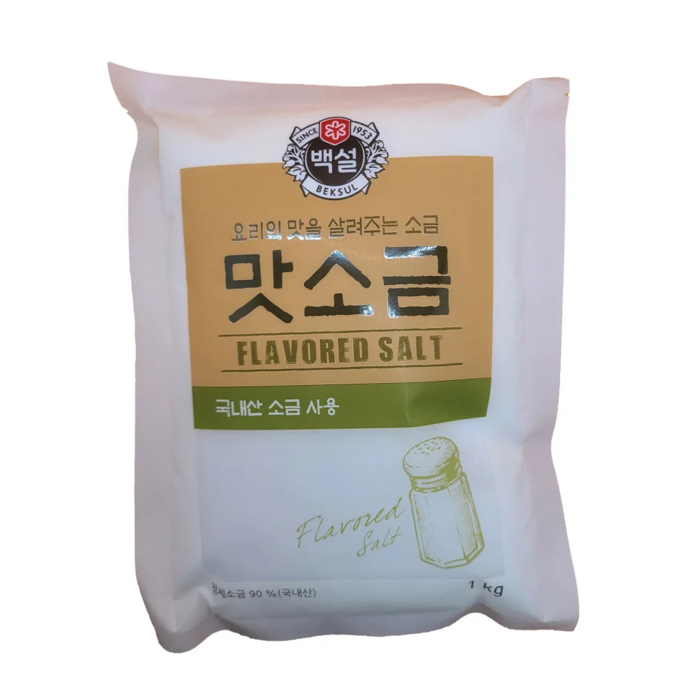 Sal condimento Baeksul 1kg