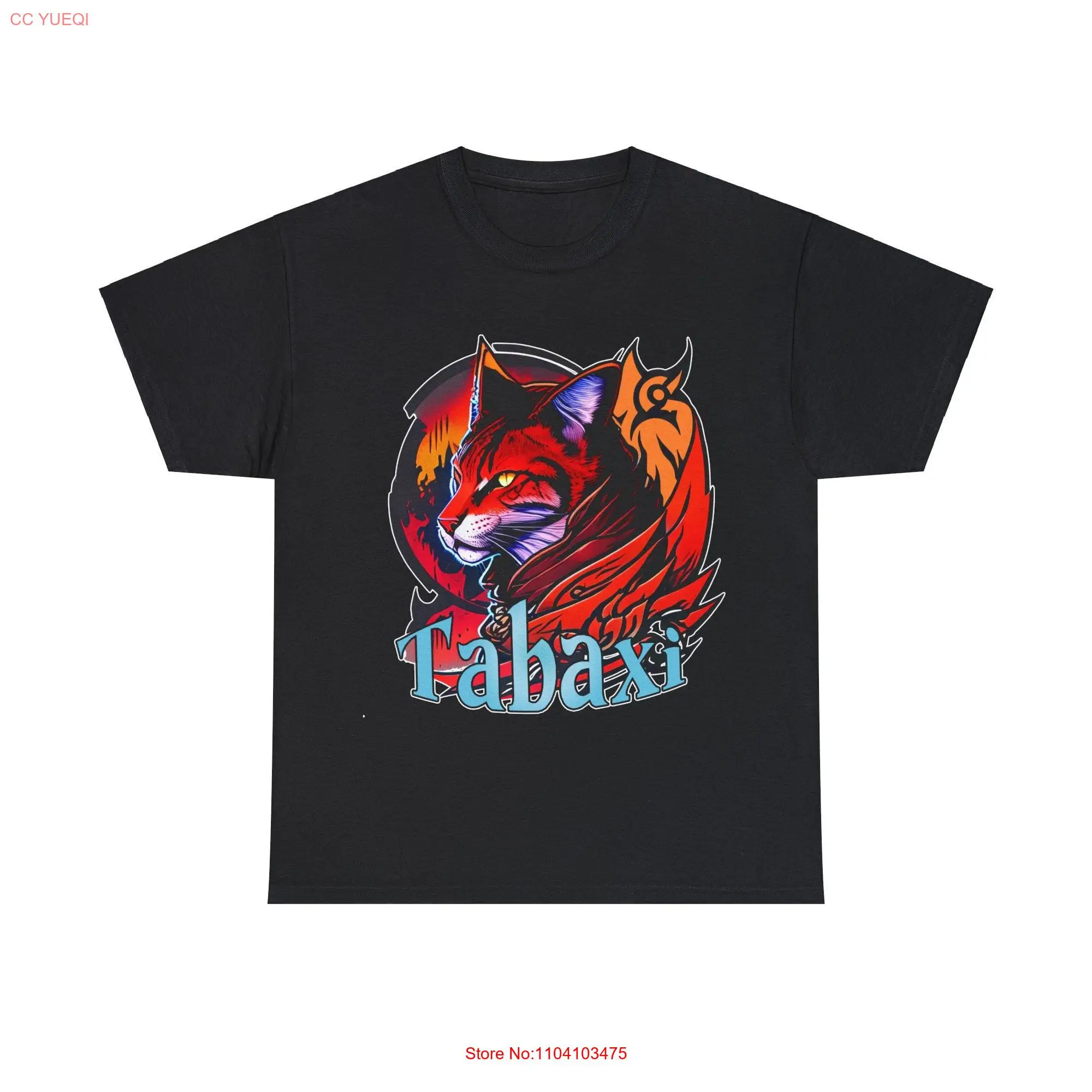 Tabaxi Druid RPG Fantasy DnD Character Cotton T Shirt long or short sleeves