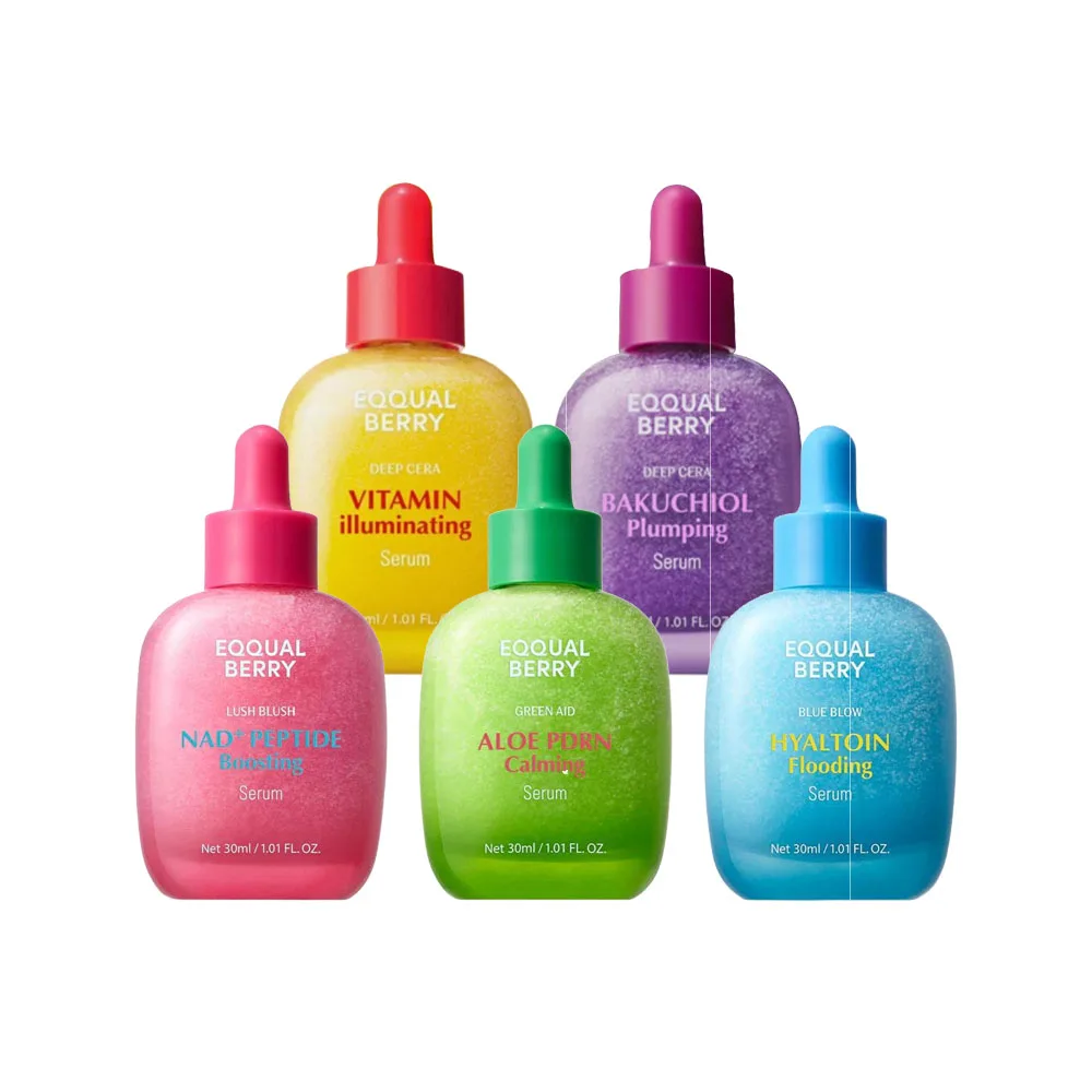 

Eqqual Berry Bakuchiol Facial Serum Retinol Alternative Vitamin Firming Pores Anti Aging Deep Moisturizing Suitable Skin Care