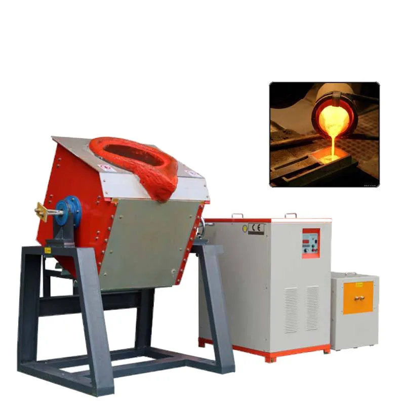 15KG Induction Energy Saving Industrial Metal & Metallurgy Hinery Small Foundry Electric Furnace For Sale