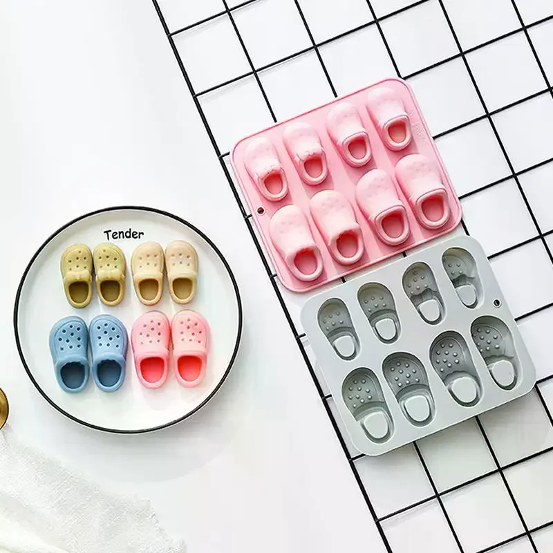 แม่พิมพ์ซิลิโคนรูปรองเท้า 8 ช่ - Silicone Cake Mold บทวิจารณ์และราคา