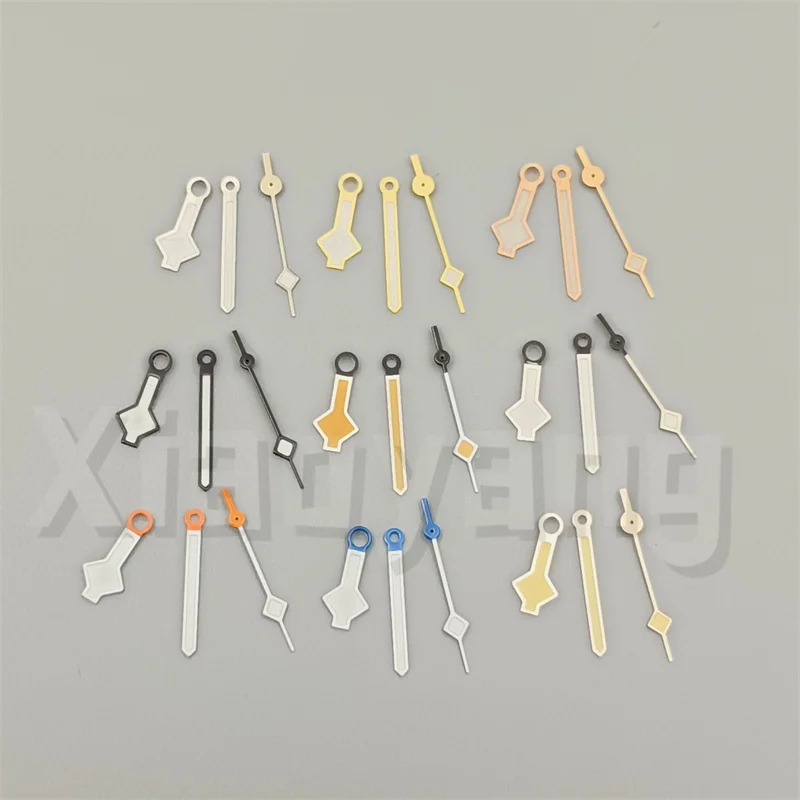 Snowflake Watch Hands Orange Blue White Gold Rose Hand WithGreen Luminous Fit NH34 NH35 ETA2824 DG2813Miyota8215,PT5000 Movement