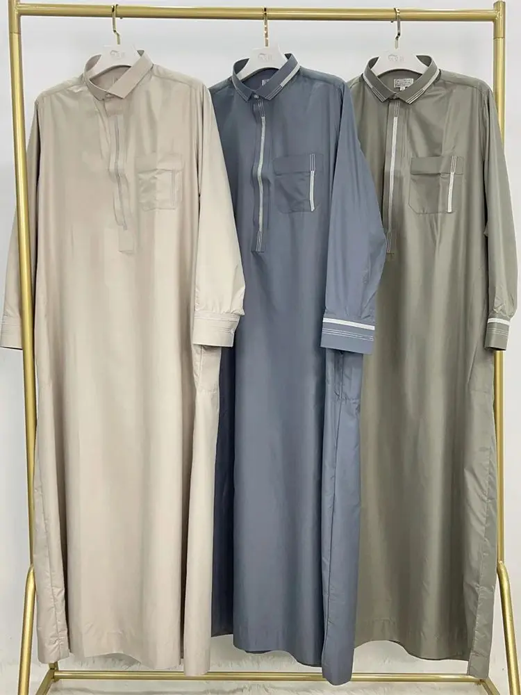 Ramadan Kebaya Open Muslim Morocco Kimono Abaya Dubai Turkey Arabic Islam Abayas For Prayer Clothes Men Robe Musulmane Hombre