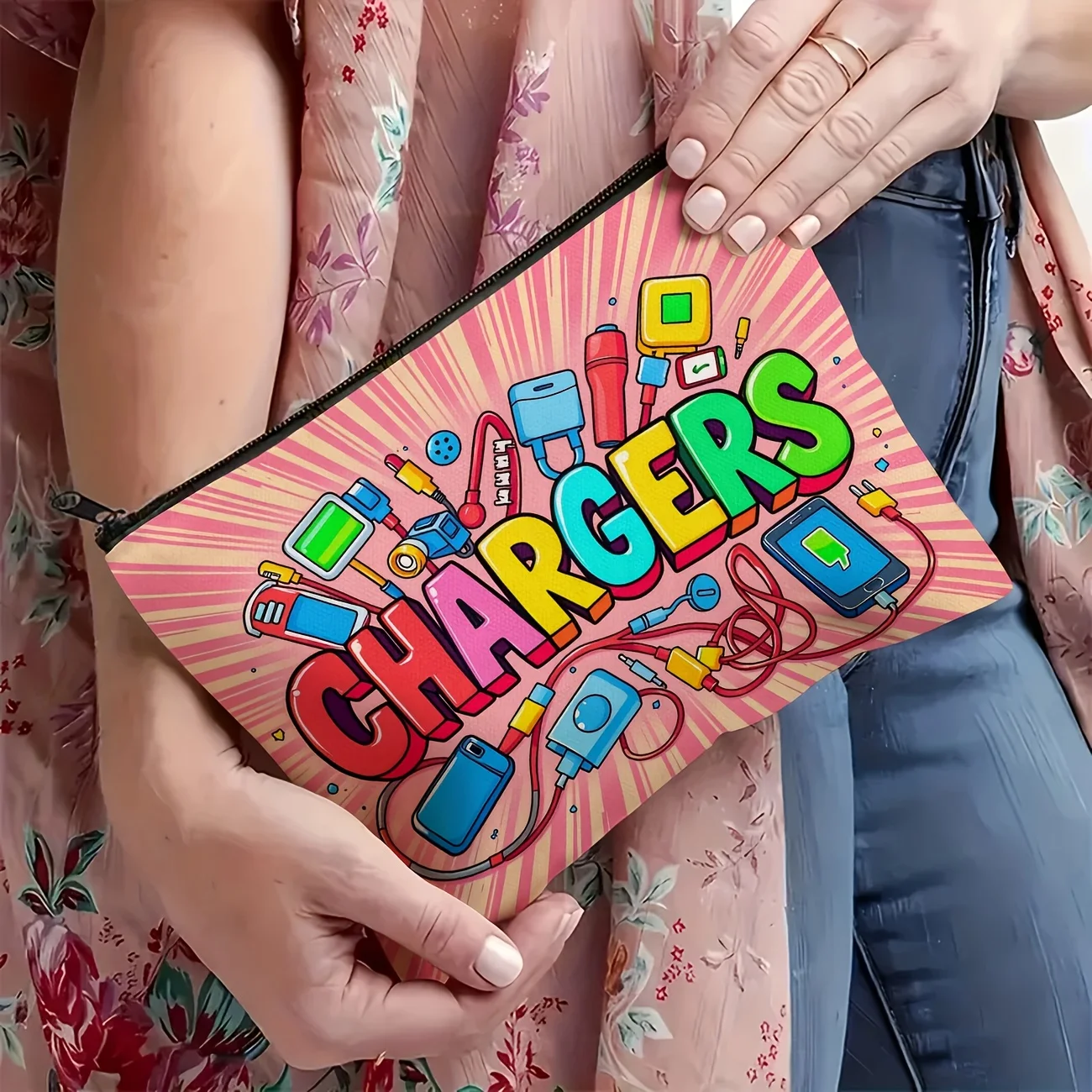 This Colorful Charger Storage - Travel Accessories Present 评论和价格