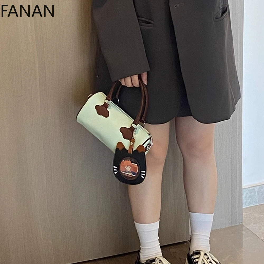 Japanese High School Girls Crossbody Bags Handbags Tote Women New Ita Bags Leather Shoulder Bag Bolso Casual Wallet Travel