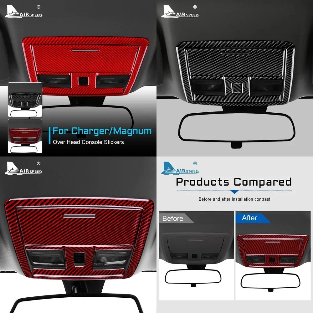 

Мягкая наклейка из углеродного волокна для отделки салона Dodge Magnum Charger 2008-2010, наклейка на консоль автомобиля, потолок, светильник для чтения, автоаксессуар
