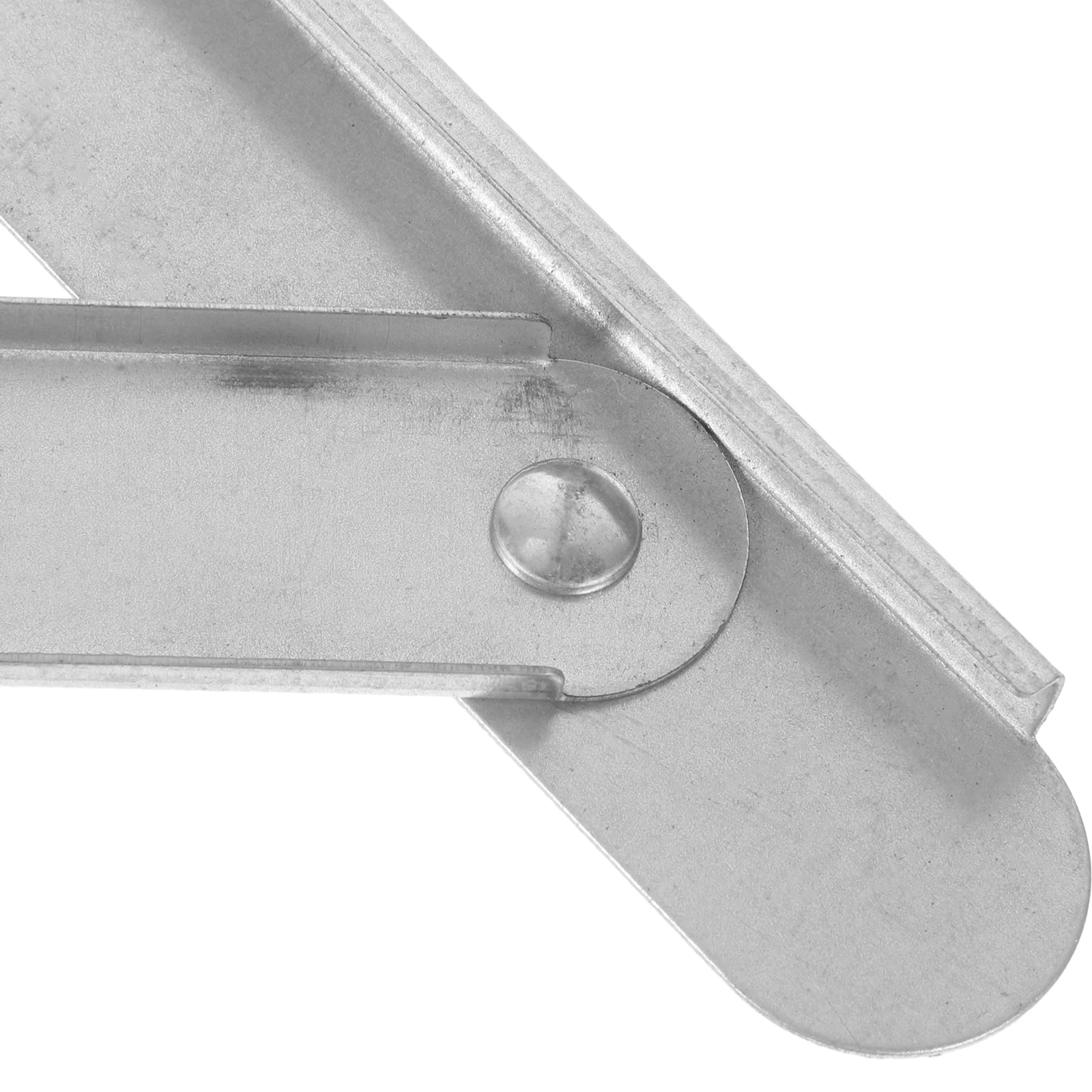 2 قطعة قضبان التعادل الثقيلة خطوة المفصلي عززت سبائك الألومنيوم للطي سلم مشترك العلية سلم استبدال أجزاء دائم #5