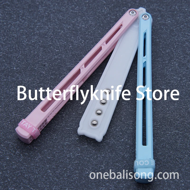 Kiki Balisong Plastic Shim Structure Trainer Tay Flipper Clone