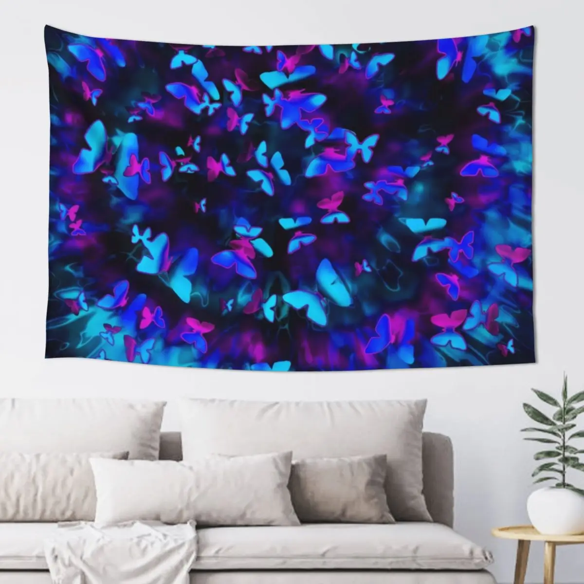 

Butterfly fantasy Tapestry House Decor Tapete For The Wall Bedrooms Decorations Room Decor For Girls Tapestry