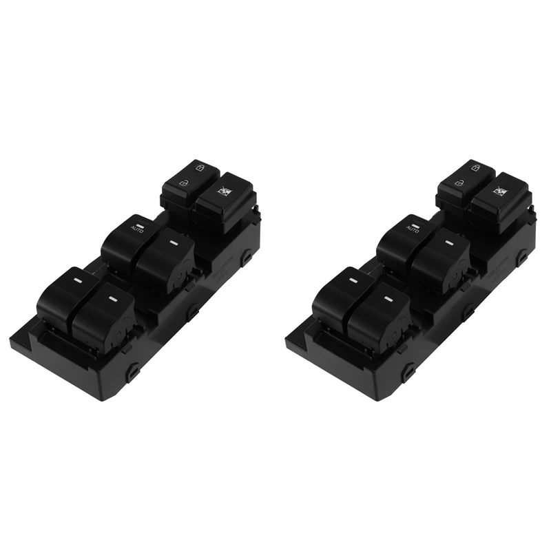 2X Car Window Left Front Master Lifter Switch With 