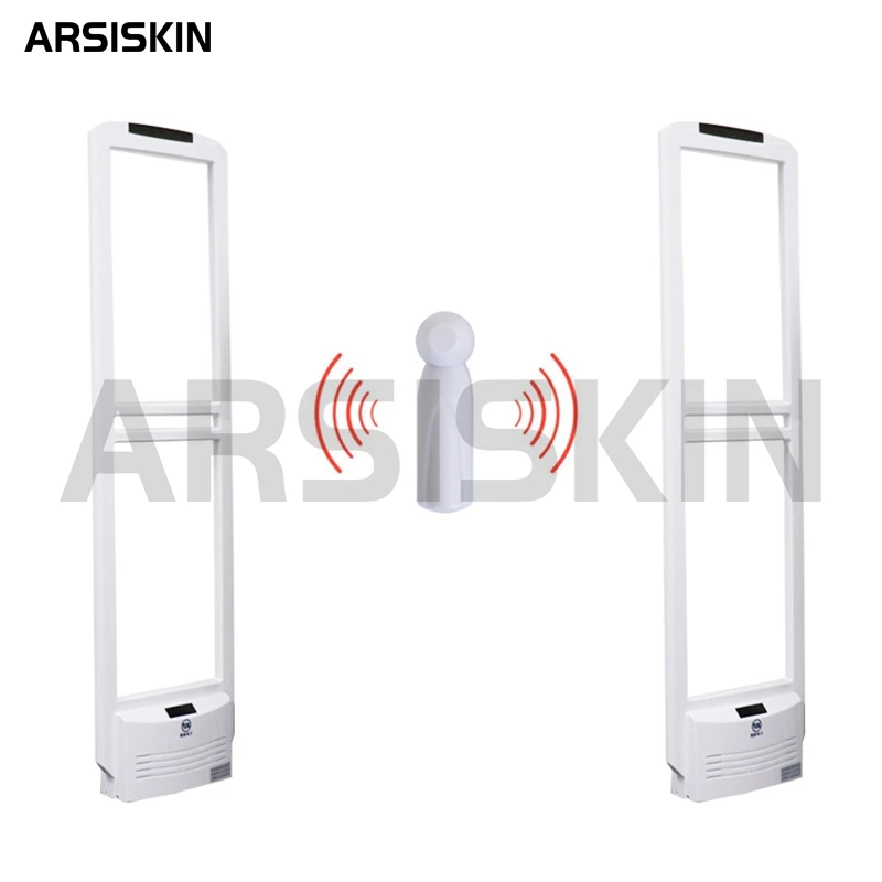 แท็กกันขโมยสำหรับซูเปอร์มาร์เก็ต 100 ชิ้น แบบ EAS ขนาดเล็ก พร้อมค้อนปลดล็อค สำหรับเสื้อผ้า AM 58kHz ตัวล็อคแม่เหล็กกันขโมย พร้อมที่เปิด