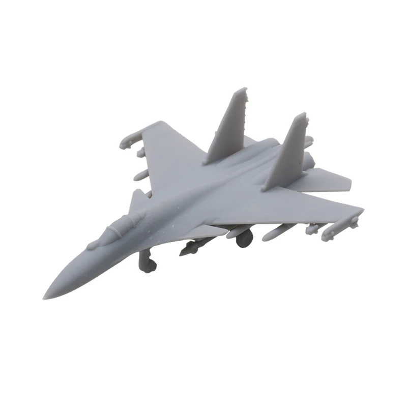 10 pz 1/2000 700 400 350 Su-37 Flanker-F Battle-plane Resin Simulation Airplane con carrello di atterraggio giocattoli aerei fai da te per bambini