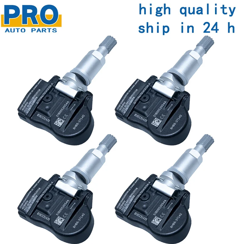 

4 pcs Tire Pressure Sensor TPMS For Mazda 2 3 5 6 CX-5 CX5 CX-6 CX6 CX-9 CX9 MX-5 Artz GS1D37140 BHB637140A BHB637140 433MHZ