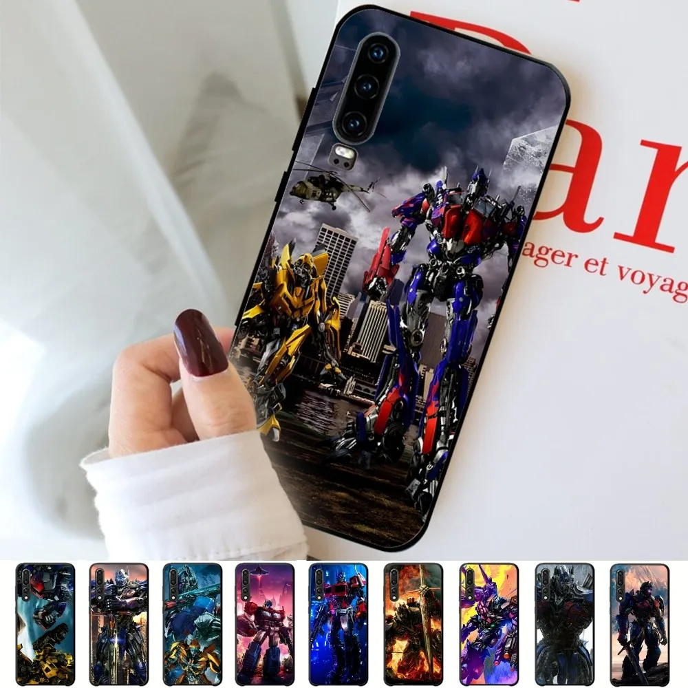 T-Transformers Autobot Phone Case For Huawei P 8 9 10 20 30 40 50 Pro Lite Psmart Honor 10 lite 70 Mate 20lite