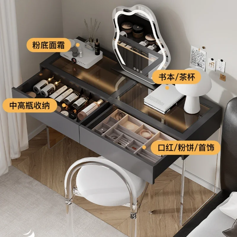 북유럽 드레싱 테이블 침실 액세서리 메이크업 세면대 테이블 세트 의류 주최자 Penteadeira Para Quarto 룸 가구