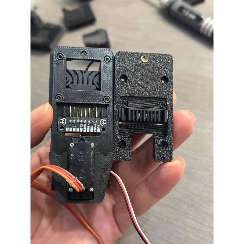FPV Servo Gimbal with Blade Connector for DJI O3 O4 Air Unit, Dual-Axis & Single-Axis Gimbal for FPV Drone RC Camera