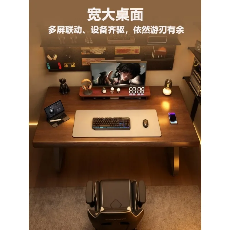 Computer  Desktop Double E-sports Table Student Home Desk Rectangle Workbench