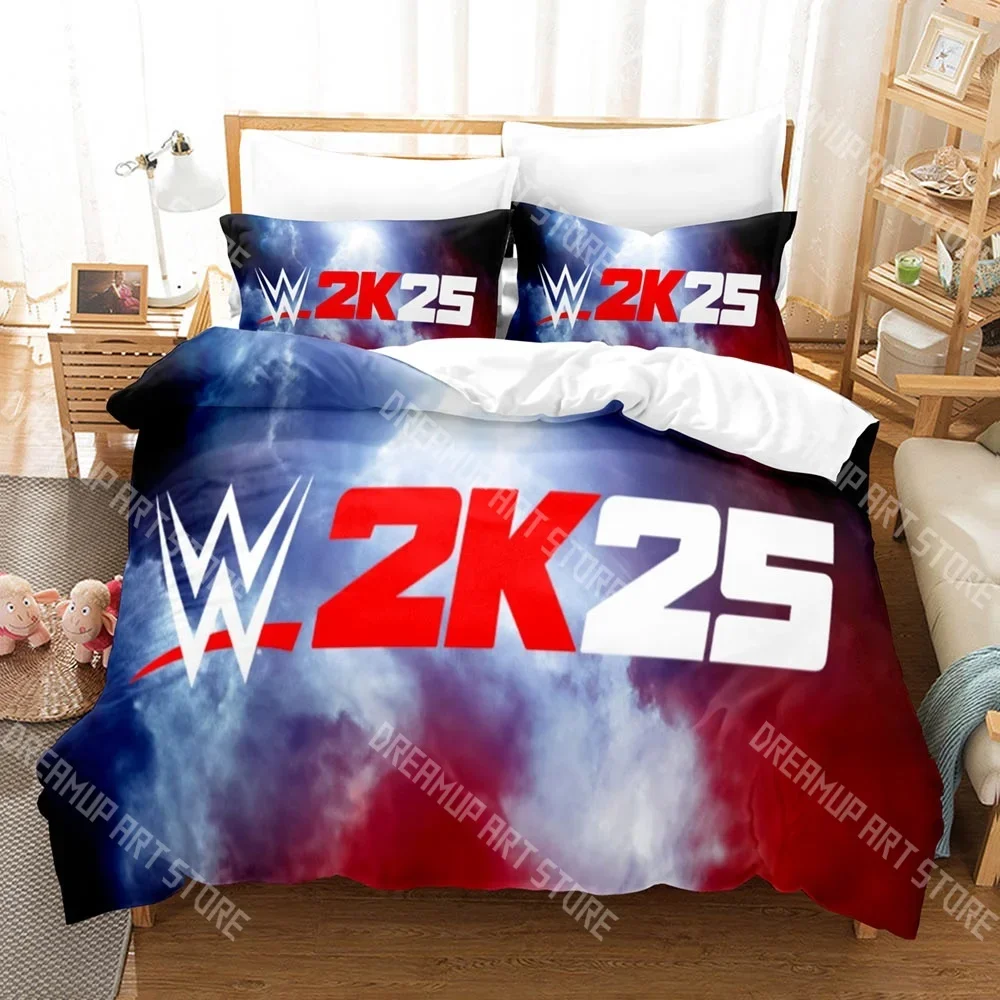 

2K25 Liv Morgan Комплект постельного белья Single Twin Full Queen King Size Комплект постельного белья для взрослых и детей Комплекты пододеяльников parure 2K25 Liv Morgan