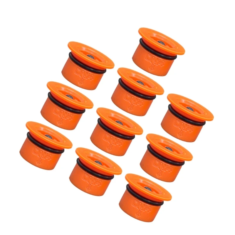 10 Stück Duschdurchflussbegrenzer für Badezimmer, Duschdurchflussventile, einfache Installation