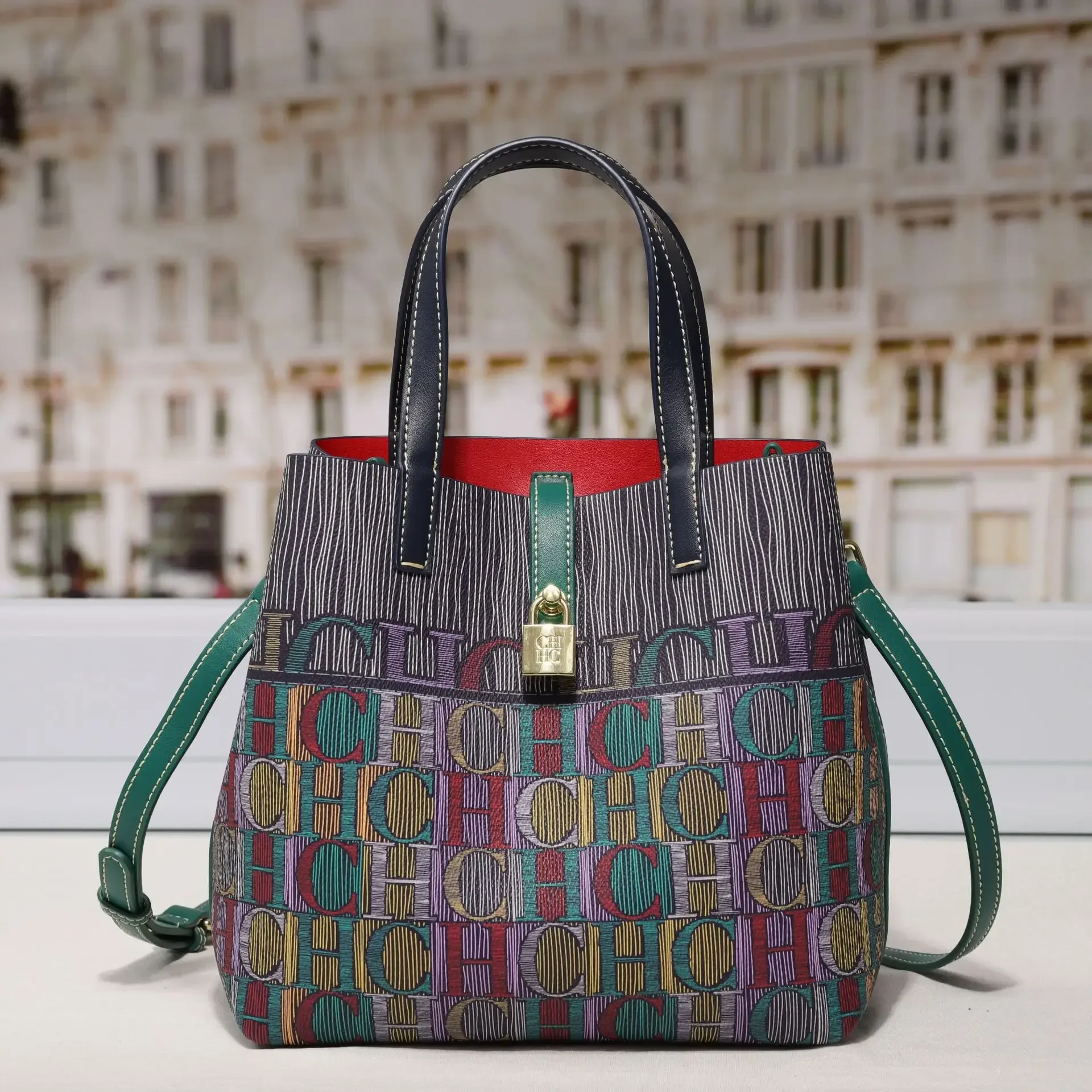 

Vintage Trendy Crossbody Bag For Women Simple Fashionable Design Letter Logo Luxury Leather Tote