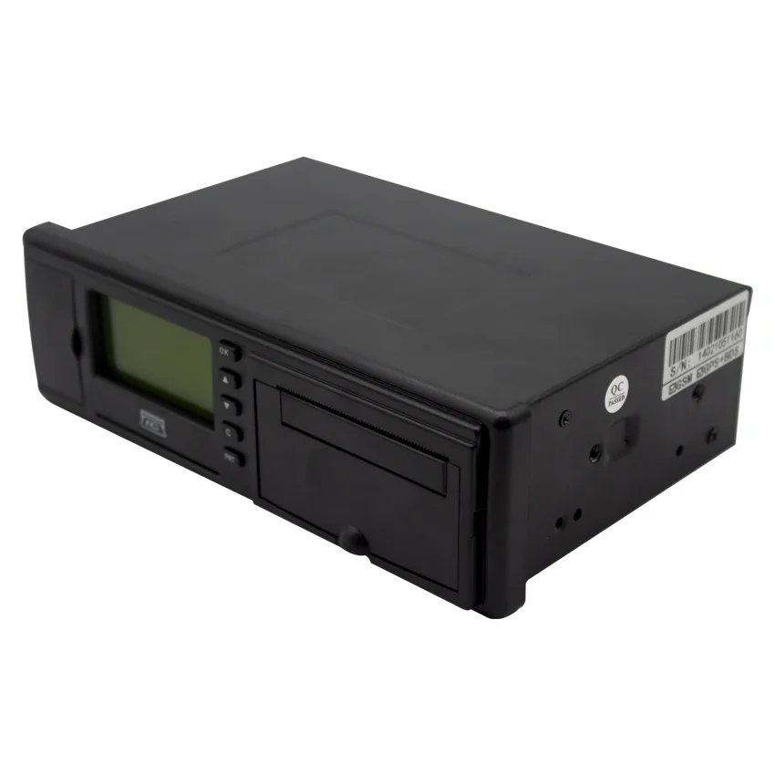 vehicle data recorder digital tachograph with speed limit and gps tracking function QTM600A