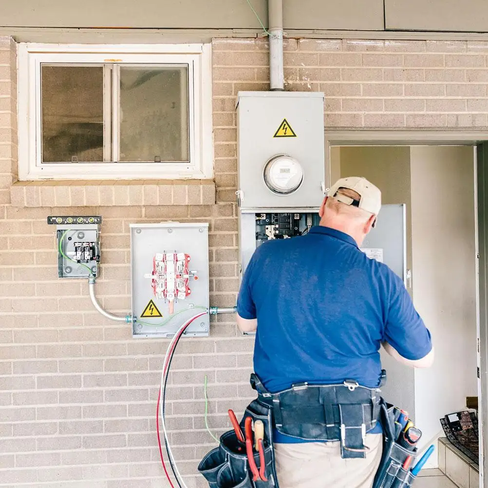 20 Sheets Stickers Electric Hazard Sign Electrical Room Applique Warning Labels High Voltage