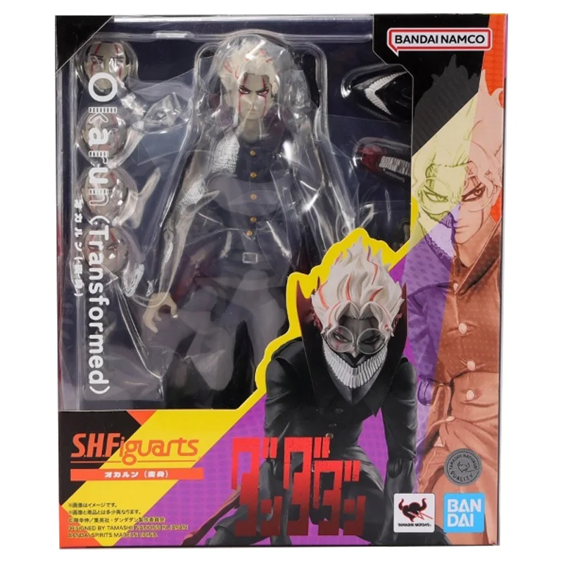 Bandai ของแท้รูป DAN DA DAN ชุดอะนิเมะตัวเลข SHF Okarun Transformed Collection Action Figure ของเล่น