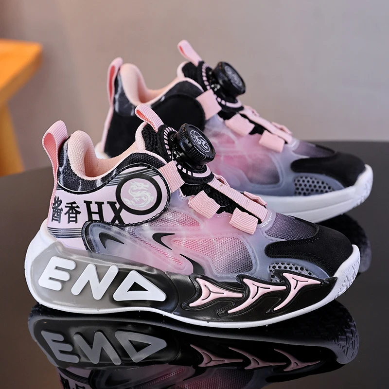 

Autumn Hot Selling Mesh Breathable Childrens Sports Shoes Lightweight Outdoor Soft Running Shoes Anti Slip Daily Casual Shoes