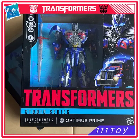 Hasbro – jouets classiques Transformers, série Studio Leader Optimus Prime, figurine d'action, Robot, jouet à collectionner, cadeaux, loisirs, en Stock