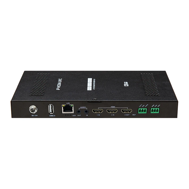 H2P WebRTC NDI Encoding decoding 2channel 4K 30FPS H.265 HDMI Encoder Decoder Transcoder Mixer