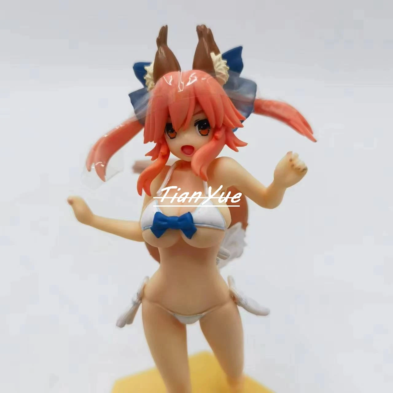 Anime Wave FATE Tamamo no Mae Swimsuit Action Figure Model Toy 10cm