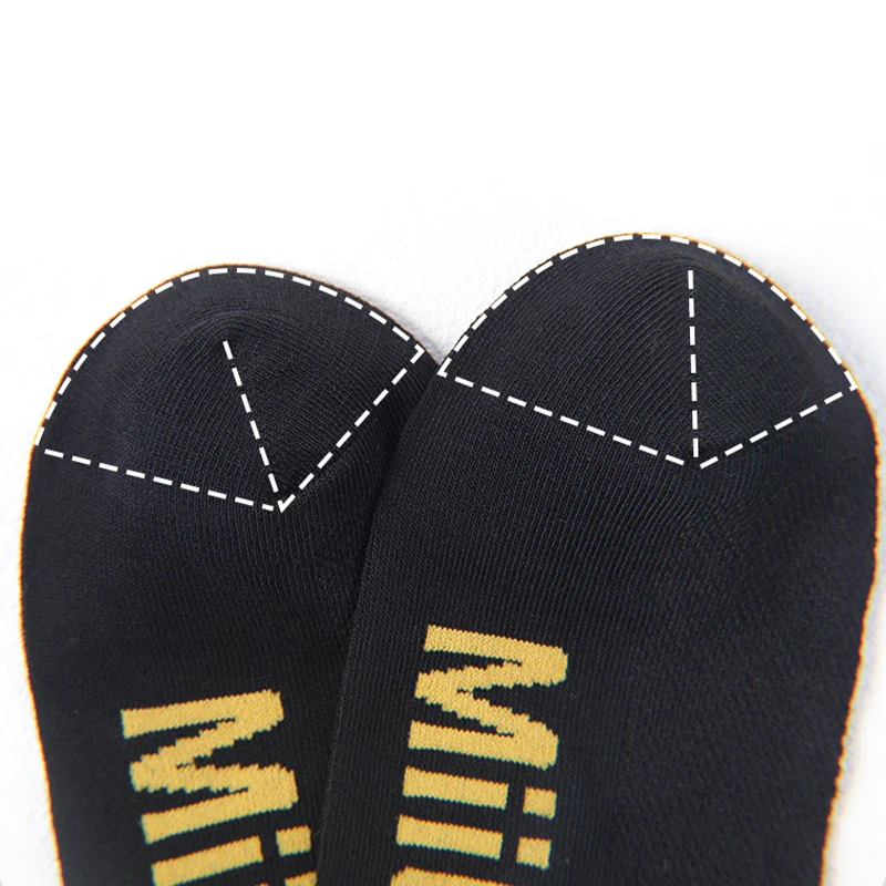 MiiOW – chaussettes en coton Harajuku pour hommes, 5 paires, maille respirante antibactérienne, bateau de marque, chaussettes souples antidérapantes