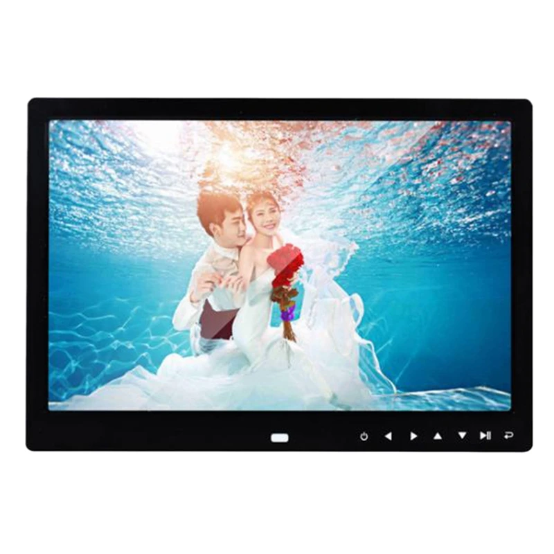 

15 Inch TFT-LCD HD Digital Photo Frame Resolution 1440X900 250Cdm2 Slideshow Clock Remote Desktop Movie Player