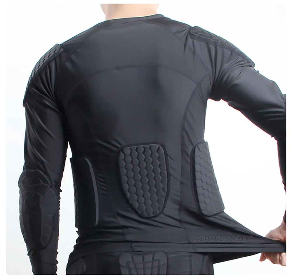 Motorrad Rüstung Unterwäsche Schutz Motocross Jacke Schicht Hosen Kompression Shirts Motorrad Körper Schutz Bike Gear Anzug – Detail 12